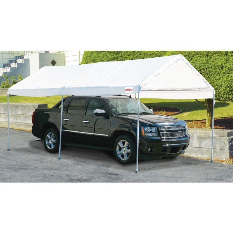 Photo 1 of 10 Ft. x 20 Ft. Portable Car Canopy