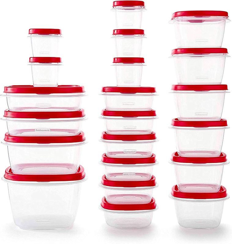 Photo 1 of (READ FULL POST) Generic red Food Storage Containers with Lids