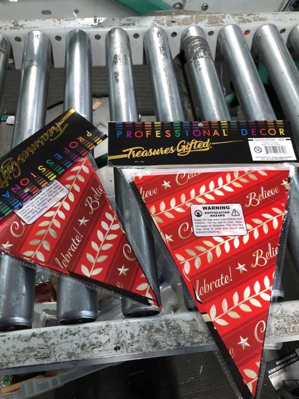 Photo 1 of **NON-REFUNDABLE BUNDLE PACKS OF 2 **
Treasures Gifted Red Graduation Banner 2024 