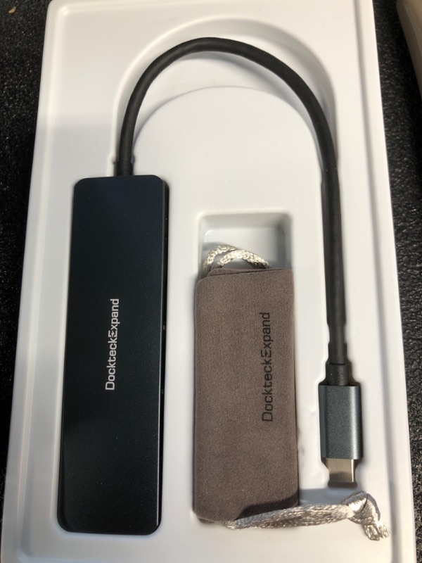 Photo 2 of USB C HUB, DockteckExpand USB-C Multiport Adapter 5 in 1 with 4K HDMI