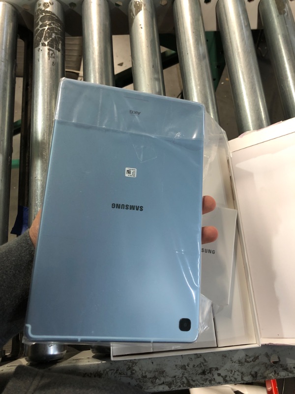 Photo 3 of SAMSUNG Galaxy Tab S6 Lite 10.4" 64GB Android Tablet, LCD Screen, S Pen Included, Slim Metal Design, AKG Dual Speakers, 8MP Rear Camera, Long Lasting Battery, US Version, 2022, Angora Blue 64GB Angora Blue