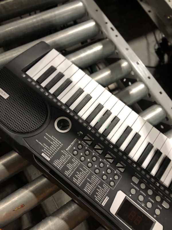 Photo 5 of 61 keys piano keyboard, Electronic Digital Piano with Built-In Speaker Microphone, Sheet Stand and Power Supply