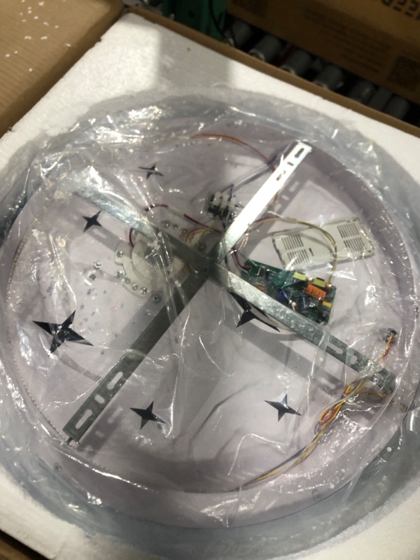 Photo 1 of Indoor 6 Speed Ceiling Fan Light Dimmable LED Ceiling Light with Fan