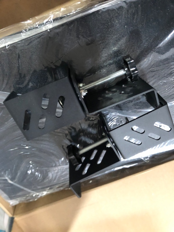 Photo 5 of LETIANPAI Keyboard Tray Under Desk,Pull Out Keyboard & Mouse Tray with Heavy-Duty C Clamp Mount