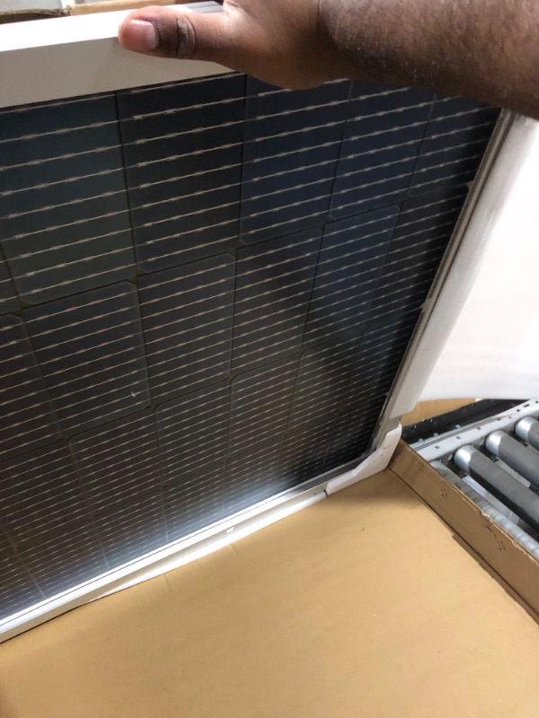 Photo 3 of (READ FULL POST) Renogy 220 Watt Bifacial Solar Panel 12 Volt Monocrystalline High Efficiency Solar Module for RV Off Grid Solar Power System 220W Bifacial Panel