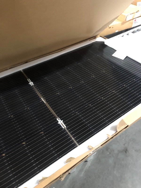 Photo 4 of (READ FULL POST) Renogy 220 Watt Bifacial Solar Panel 12 Volt Monocrystalline High Efficiency Solar Module for RV Off Grid Solar Power System 220W Bifacial Panel