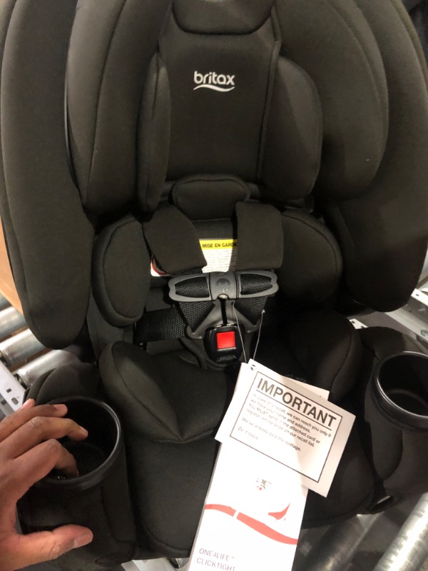 Photo 5 of Britax One4Life ClickTight All-in-One Car Seat, Eclipse Black