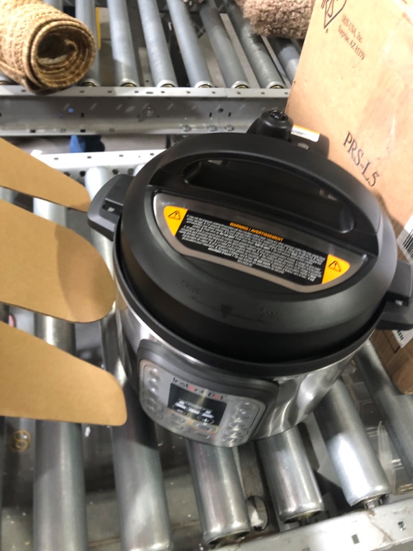 Photo 4 of ***PARTS ONLY**NONREFUNDABLE NO RETURNS SOLD AS IS*****Instant Pot Duo 7-in-1 Electric Pressure Cooker, Slow Cooker, Rice Cooker, Steamer, Sauté, Yogurt Maker, Warmer & Sterilizer, Includes App With Over 800 Recipes, Stainless Steel, 3 Quart 3QT Duo