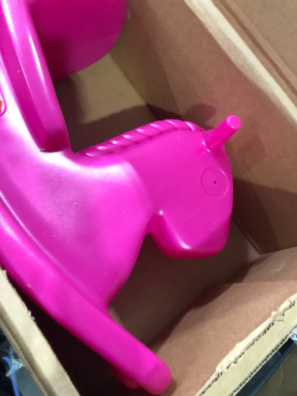 Photo 3 of ***READ NOTES***Little Tikes Rocking Horse Magenta