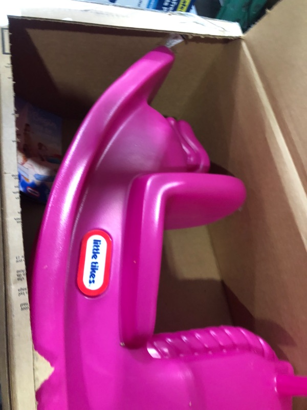 Photo 2 of ***READ NOTES***Little Tikes Rocking Horse Magenta