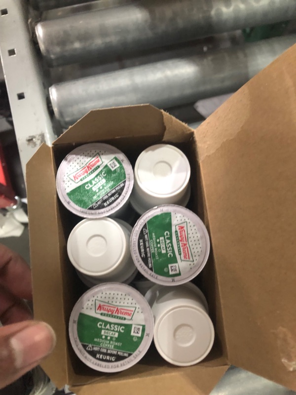 Photo 1 of ***NON-REFUNDABLE*** Krispy Kreme Classic Decaf, Single-Serve Keurig K-Cup Pods, Medium Roast Coffee Pods, 12 Count (Pack of 3)