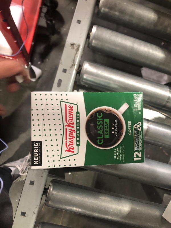 Photo 2 of ***NON-REFUNDABLE*** Krispy Kreme Classic Decaf, Single-Serve Keurig K-Cup Pods, Medium Roast Coffee Pods, 12 Count (Pack of 3)