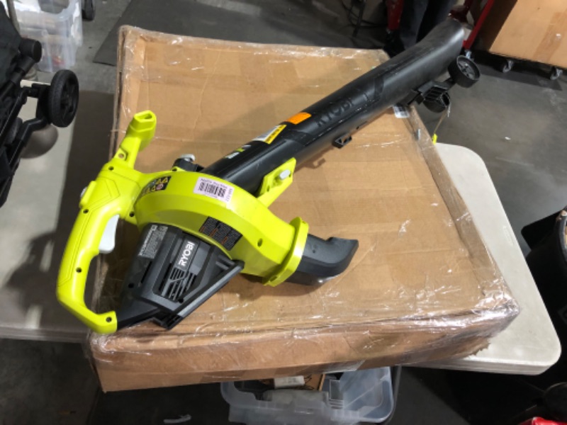 Photo 4 of ***USED - NO BATTERY OR BAG - UNABLE TO TEST- NO PACKAGING***
RYOBI 40-Volt VacAttack Lithium-Ion Cordless Leaf Vacuum Mulcher