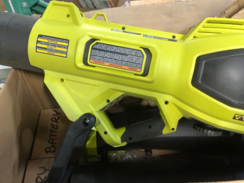 Photo 2 of **SEE NOTES/FOR PARTS**
RYOBI 40V HP Brushless Whisper Series 160 MPH 650 CFM Cordless Battery Leaf Blower (Tool Only)