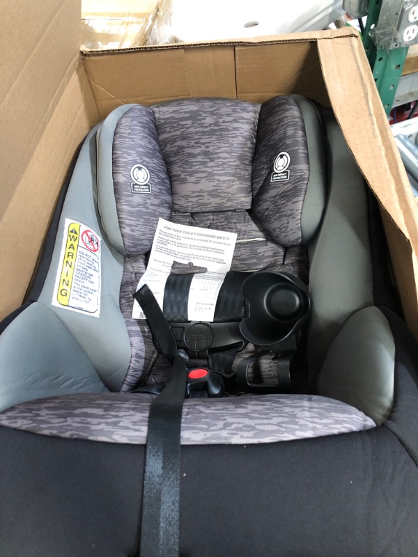 Photo 3 of Cosco Mighty Fit 65 DX Convertible Car Seat (Heather Onyx Gray)