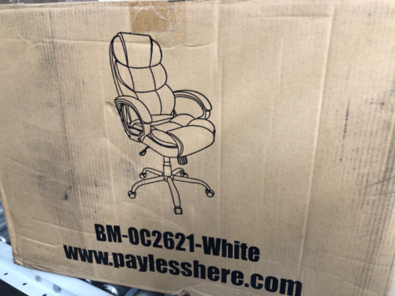 Photo 1 of WHITE OFFICE CHAIR