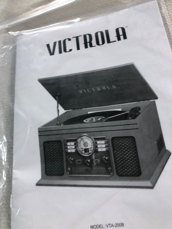 Photo 3 of (READ FULL POST) Victrola Nostalgic 6-in-1 Bluetooth Record Player & Multimedia Center