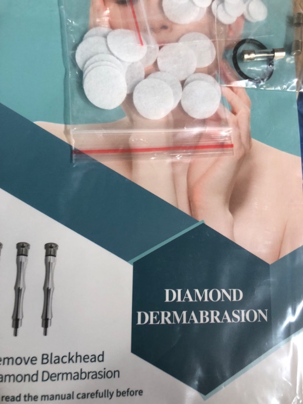 Photo 3 of 2 in 1 Diamond Micro der-ma-Bra-sion Machine, Yofuly 0-68cmHg Suction Power Professional Diamond Glow Facial Machine