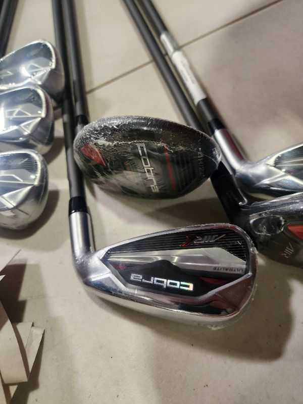 Photo 1 of Cobra Golf 2022 Air X Men's Combo Iron Set Right Cobra Ultralite 50 Regular 4-PW