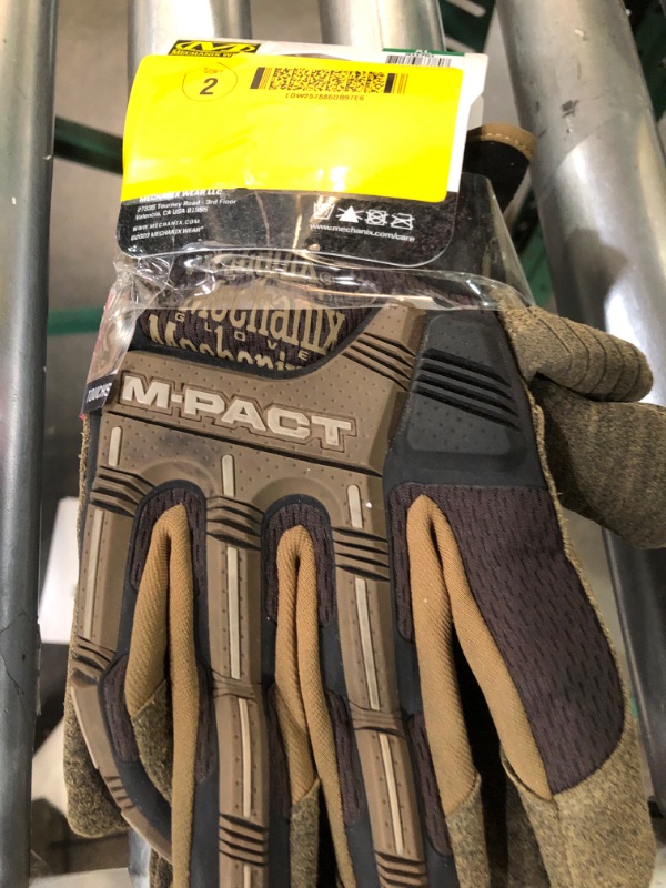 Photo 3 of **hole in left thumb**MECHANIX WEAR X-large Brown Synthetic Leather Gloves, (1-Pair)