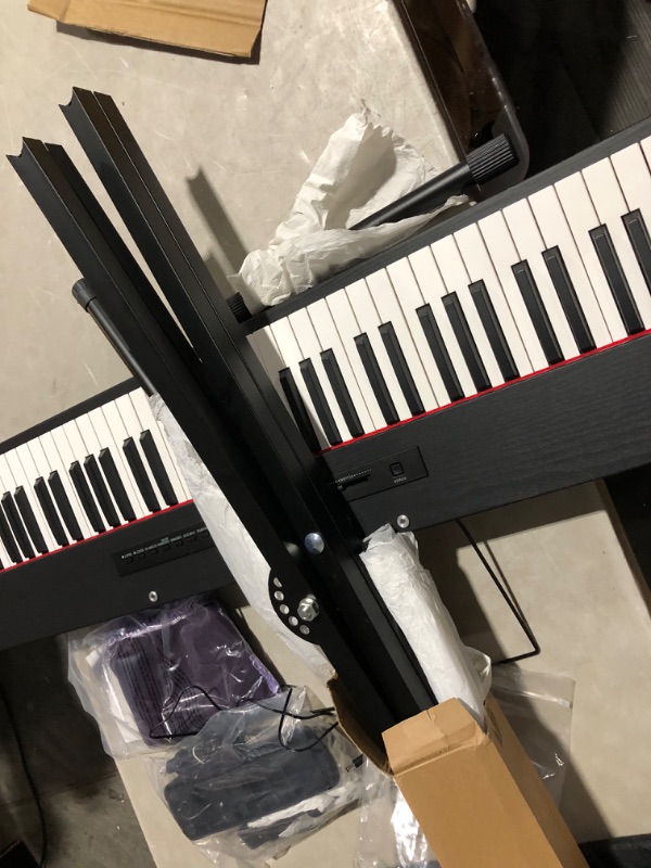 Photo 1 of ***USED - POWERS ON - UNABLE TO TEST FURTHER***
MUSTAR Digital Piano 88 Weighted Keys with Stand and Touch Sensitivity