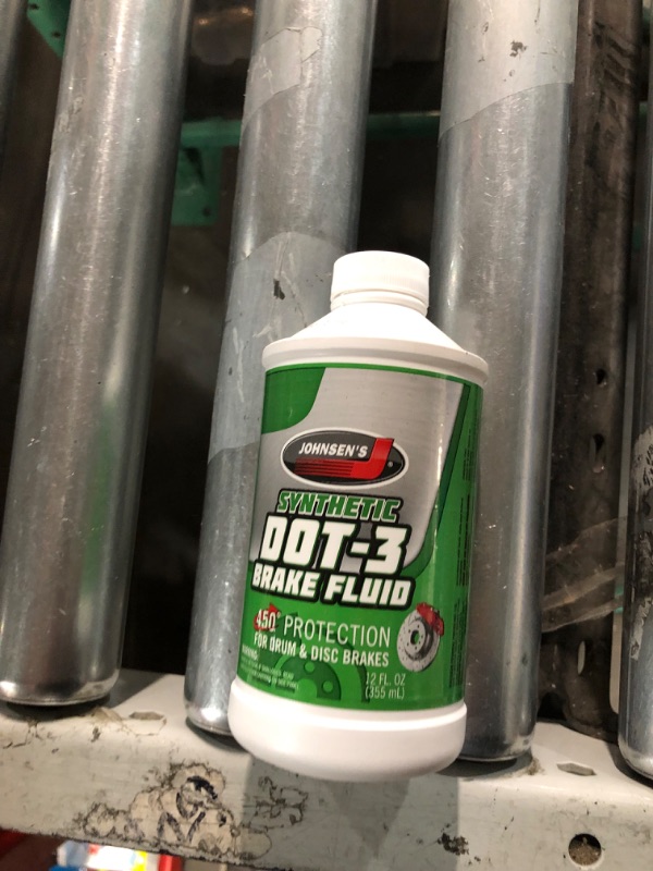 Photo 2 of Johnsen's 2224 Premium DOT 3 Brake Fluid - 12 oz.