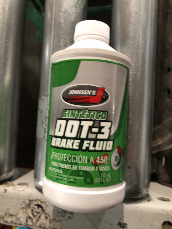 Photo 3 of Johnsen's 2224 Premium DOT 3 Brake Fluid - 12 oz.