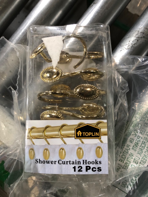 Photo 1 of 12pc Shower Curtain Hangers