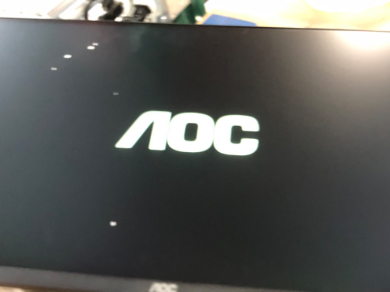 Photo 3 of AOC 27B2H 27" Full HD IPS Monitor, 3-Sided Frameless & Ultra Slim Design, HDMI and VGA inputs, Lowblue Mode, VESA compatible,Black 27" FHD with VESA mounting