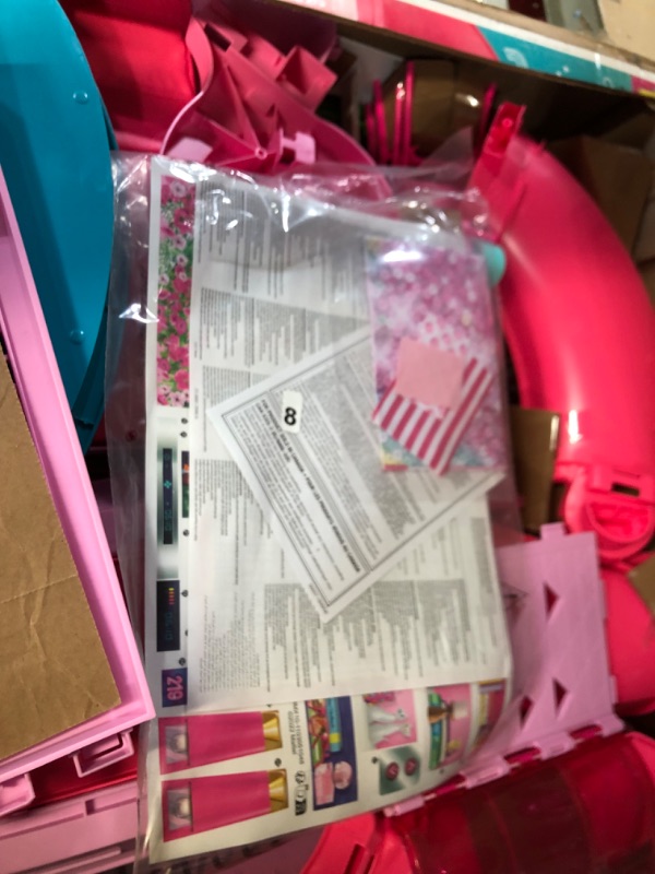 Photo 1 of Barbie Dreamhouse 2023, Pool Party Doll House with 75+ Pieces and 3-Story Slide, Barbie House Playset, Pet Elevator and Puppy Play Areas?
