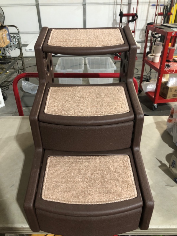 Photo 2 of (READ FULL POST) Pet Gear Easy Step III Pet Stairs, 3 Step for Cats/Dogs, Removable Washable Carpet Treads, for Pets Up to 150lbs, No Tools Required, Available in 6 Colors
