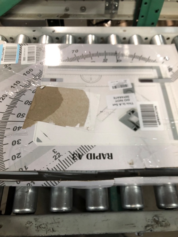 Photo 2 of A3 Portable Drawing Board, Multi-Function Metric Drafting Table with Clear Rule Parallel Motion and Angle Adjustable Measuring System