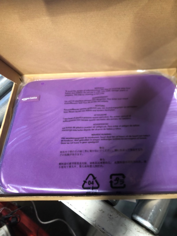 Photo 2 of AmazonBasics 13.3-inch Laptop Sleeve - Purple