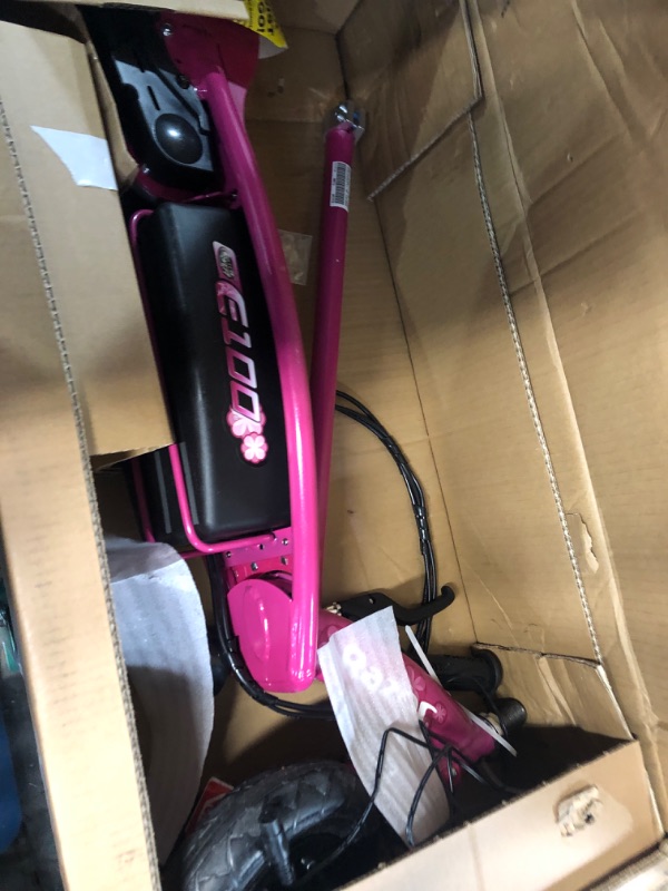 Photo 2 of **PARTS ONLY*NONREFUNDABLE NO RETURNS SOLD AS IS**Razor Sweet Pea E100 Electric Scooter Each