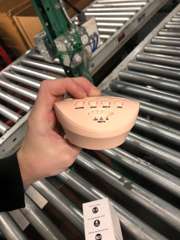 Photo 1 of ZEITHALTER LCD Digital Alarm Clock Battery Operated Only Small, Blue Backlight,Ascending Alarm Volume, Simple Basic Clock for Bedroom/Desk/Travel…