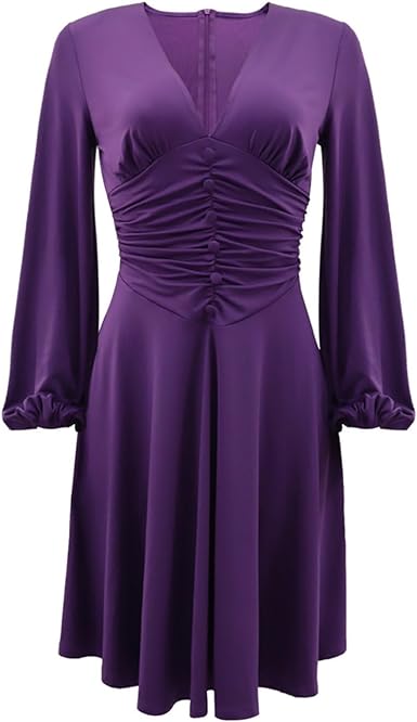 Photo 1 of ****STOCK IMAGE FOR SAMPLE****
long sleeve Dresses Medium Purple(see photos)