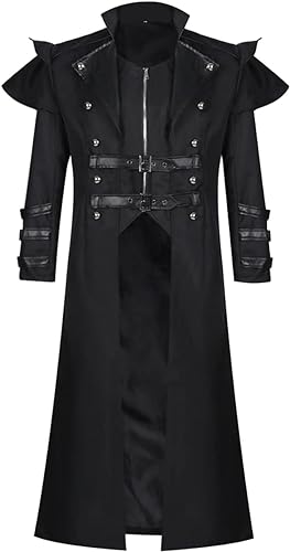 Photo 1 of Drofe Retro Victorian Steampunk Medieval Jacket Coat