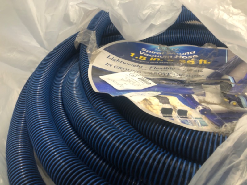 Photo 2 of **READ NOTES**
Aqua EZ 1.5-in x 36-ft Vacuum Hose SW1.5-36