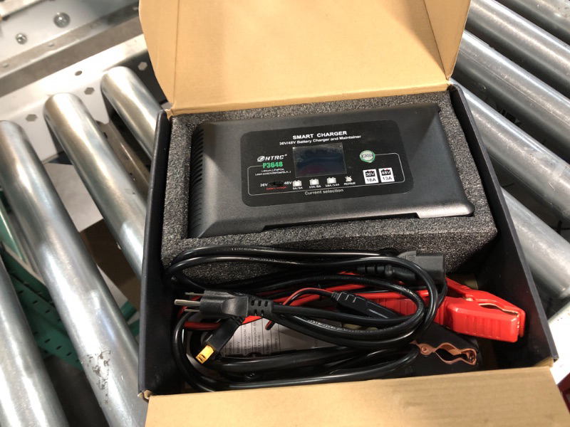 Photo 2 of **SEE NOTES**
20-Amp Car Battery Charger, 36-48V Smart Fully Automatic Battery Charger Maintainer Trickle Charger w/Temperature Compensation 