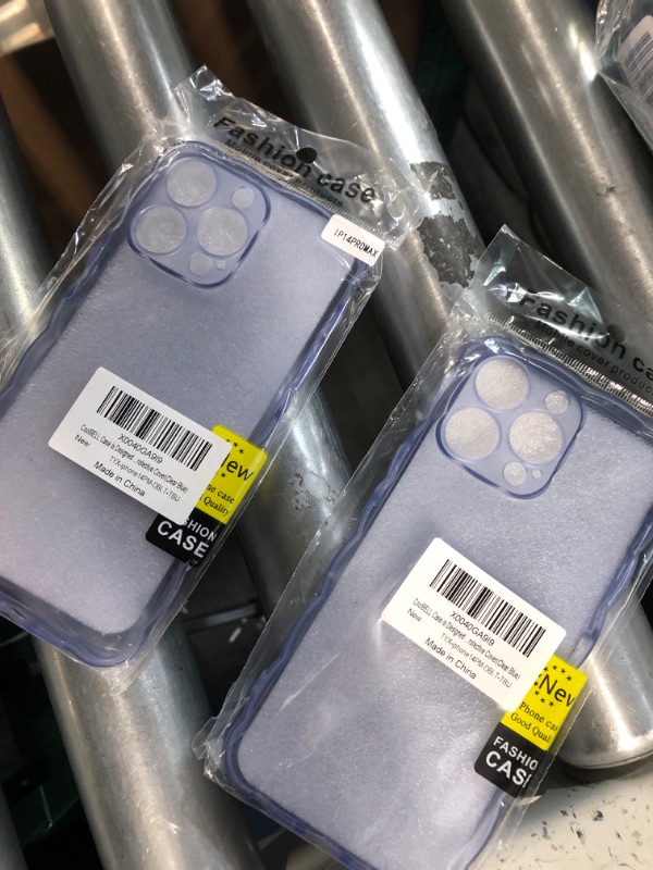 Photo 2 of 2 pack iPhone 14 case clear blue tint