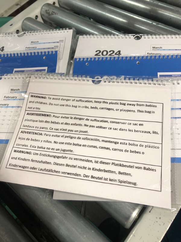 Photo 3 of 7 pack Dunwell Small Wall Calendar 2024 - (Blue Shades) 8.5 x 11 Small Hanging Calendar, Use Nov 2023 to Dec 2024, Calendar Year Planner 2024, Monthly Wall Calendar, Spiral Desk Calendar Blue Shades Nov 2023 - Dec 2024