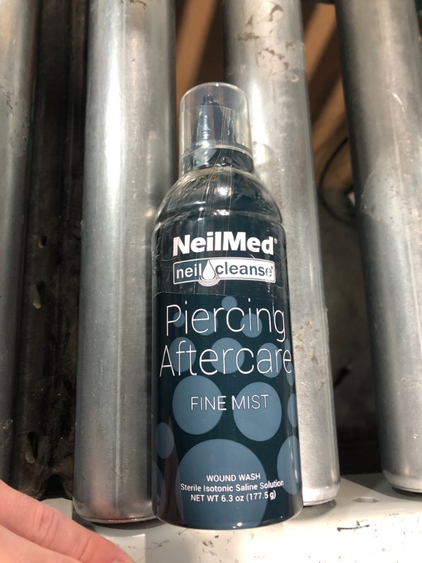 Photo 2 of NeilMed NeilCleanse Piercing Aftercare, Fine Mist, 6.3 Fluid Ounce