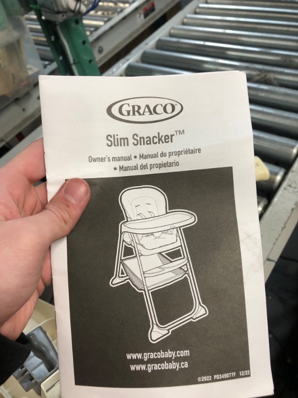 Photo 4 of **SEE NOTES BELOW***Graco Slim Snacker High Chair, Ultra Compact High Chair, Whisk