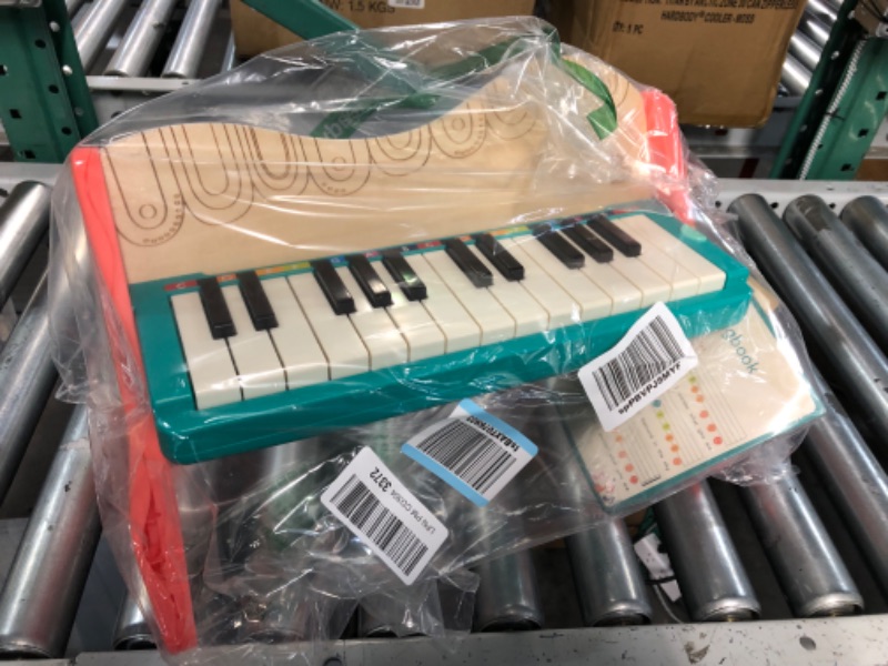 Photo 2 of B. toys wooden toy piano with songbook, 16" Wide