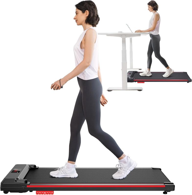 Photo 1 of * used * powers on * see all images *
UREVO Walking Pad, Under Desk Treadmill, Portable Treadmills for Home/Office, Walking Pad