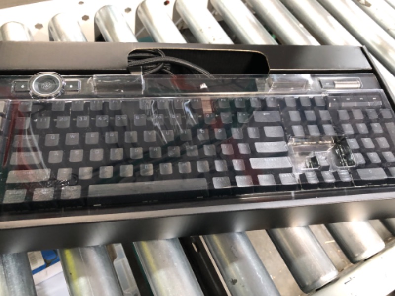 Photo 2 of Corsair K100 RGB Mechanical Gaming Keyboard - Cherry MX Speed RGB Silver Keyswitches