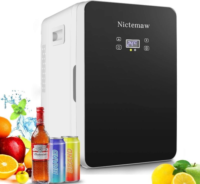 Photo 1 of 20L Mini Fridge, Mini Freezer, Large Capacity Compact Cooler and Warmer with Digital Thermostat Display