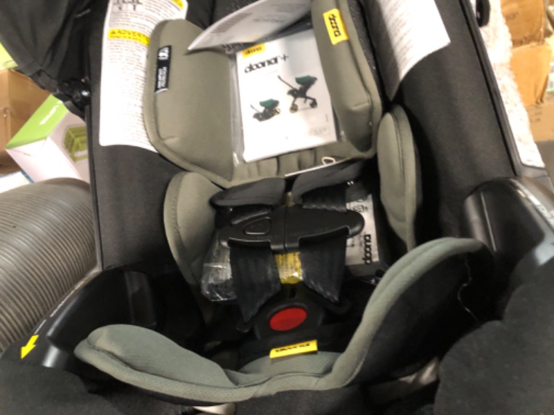 Photo 2 of Doona Infant Car Seat & Latch Base - Car Seat to Stroller in Seconds - Nitro Black, US Version