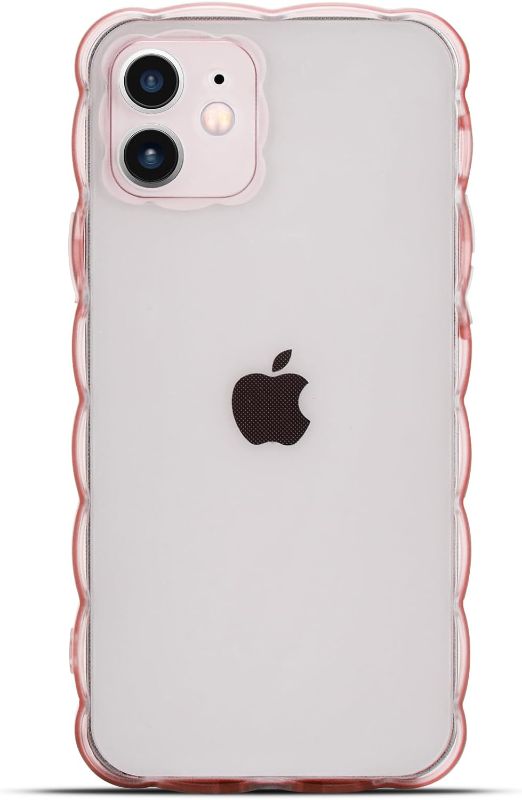 Photo 1 of CoolBELL Case Compatible with iPhone 12 Clear Pink)