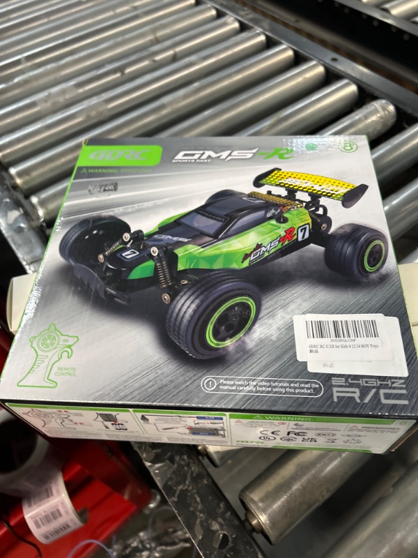 Photo 2 of 4DRC C8 Remote Control Truck 2.4Ghz 25KM/H High Speed RTR Electric Rock Climber Fast Race Buggy Hobby Cars Toy for Kids Gift(Green)